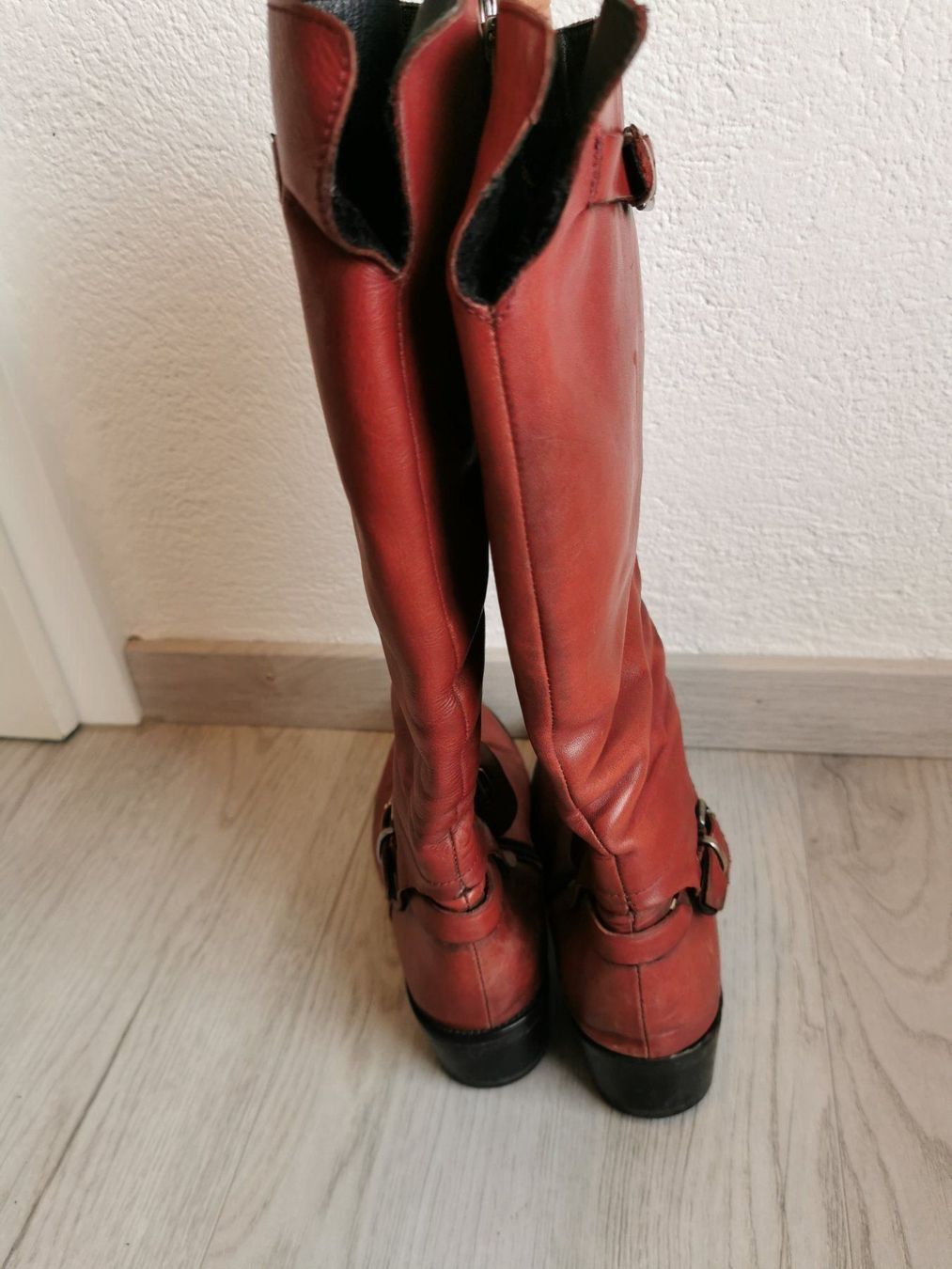 Scarpe da donna: Leder Damenstiefel Gr. 36 – Usato da Seuzach venduto da Tureda 5