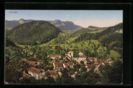 Eptingen, Ortsansicht aus der Vogelschau