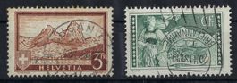 1930-1931 Gebirgslandschaften Kat-Nr. 177+179 sauber gest.