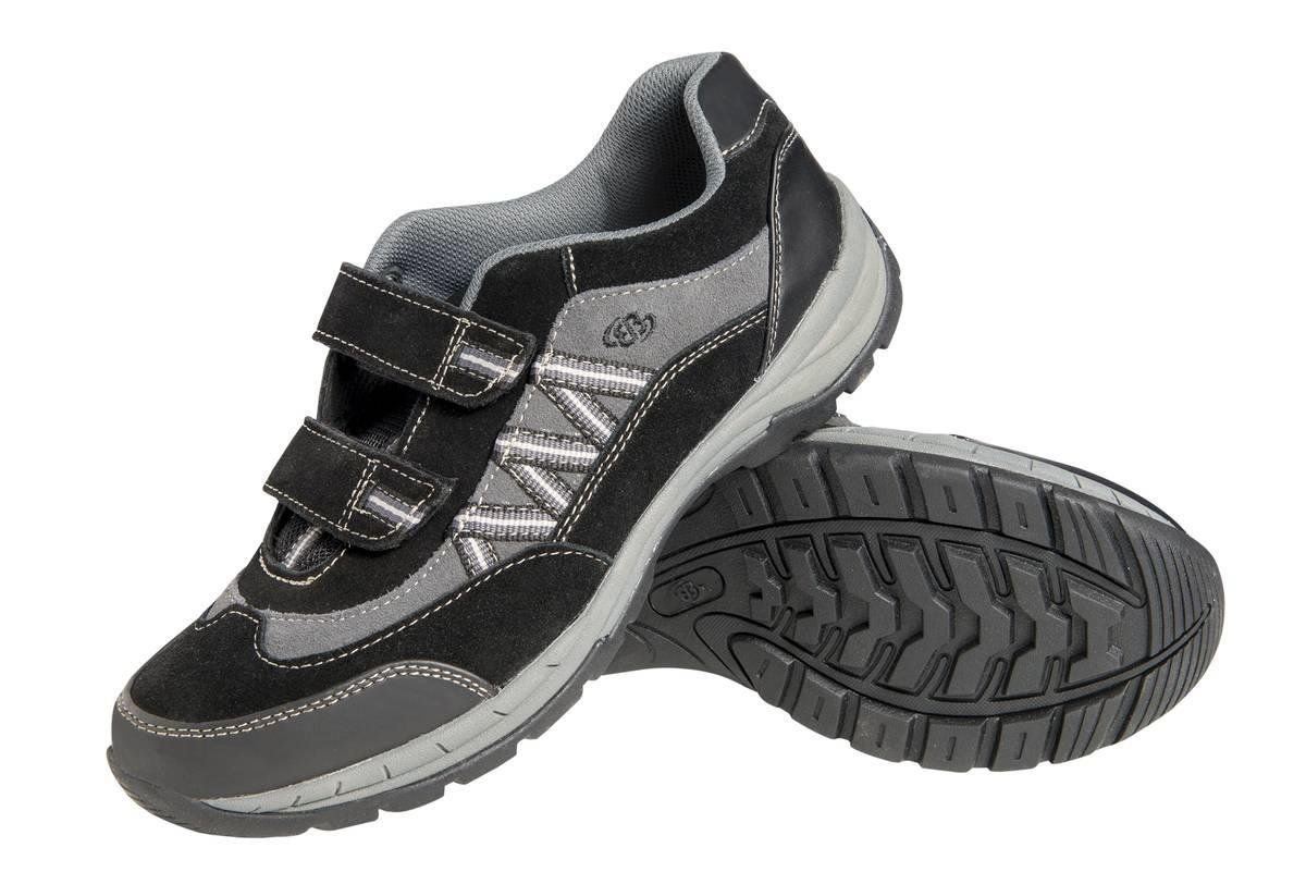 Scarpe da uomo: Freizeitschuhe mit Klettverschlüssen, Farbe Schwarz Gr.39 – Nuovo e nell'imballaggio originale da Koppigen venduto da Ready2Work