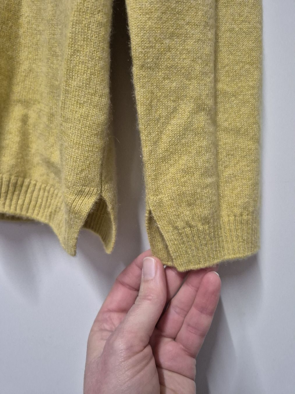 Maglioni & Felpe: Cashmere Collection Pullover Gr.M Kashmir/Merinowolle gelb – Usato da Merligen venduto da muss_haben 4