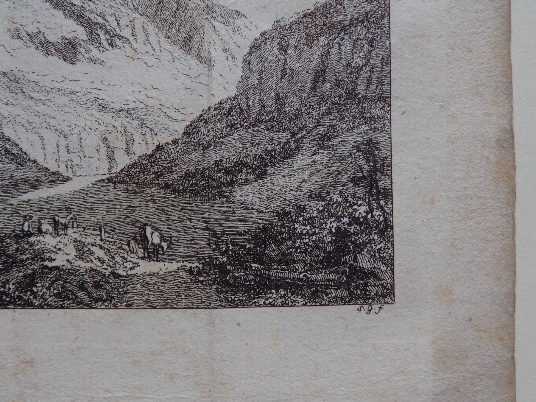 Incisioni: Der Klöntalersee Glarus selten – Usato da Risch venduto da Rischli15 4