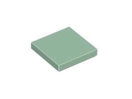 LEGO - 50x Sand Green / Fliese 2x2 - 3068b - NEW