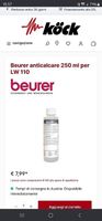 Anticalcare 250 ml  per purificazione d'aria