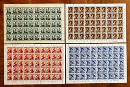 1940, Pro Juventute Serie im 50er-Bogen, selten angeboten !
