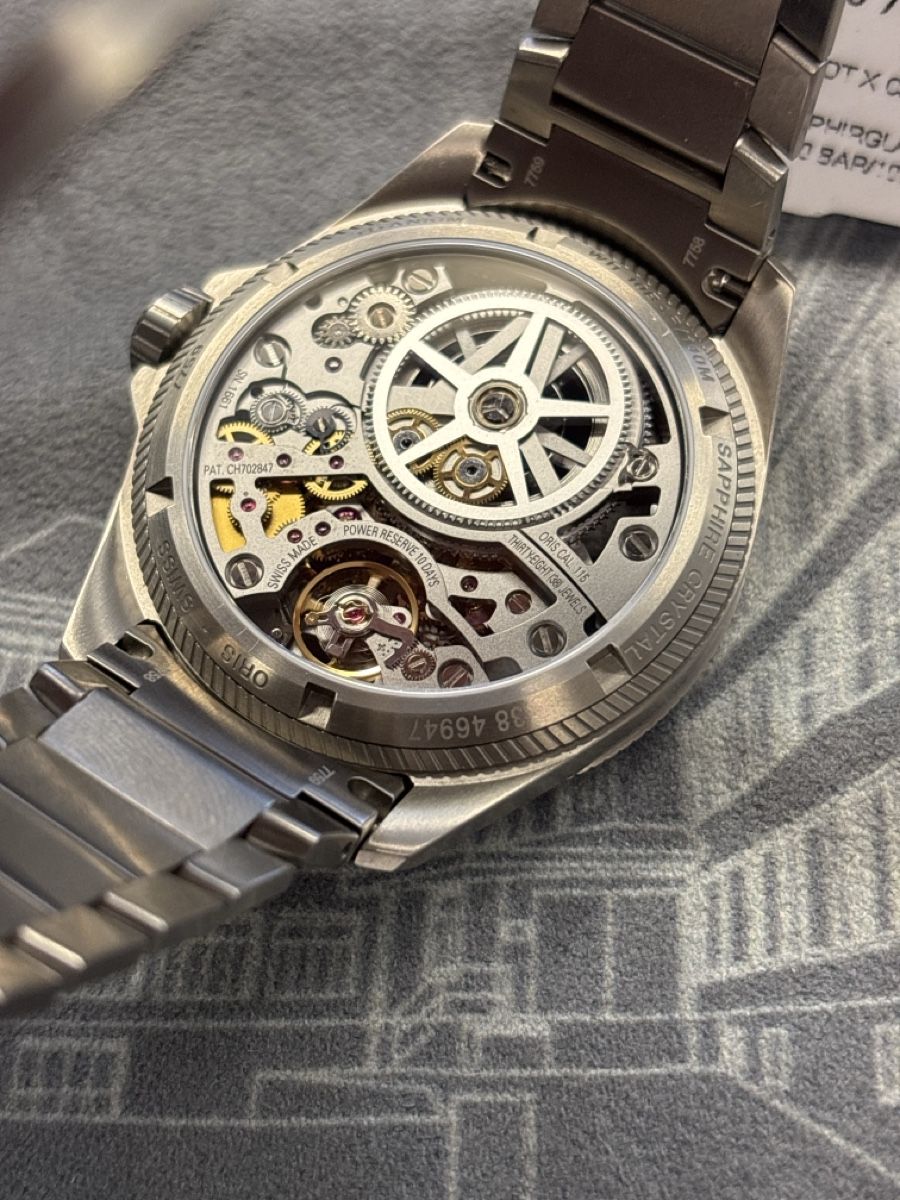 Oris Uhren: Oris Big Crown ProPilot X Calibre 115 Titanium – Neu (gemäss Beschreibung) aus Zermatt von Wega.Boutique 2