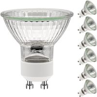 6 Stück Halogen Leuchtmittel GU10 Dimmbar Warmweiß