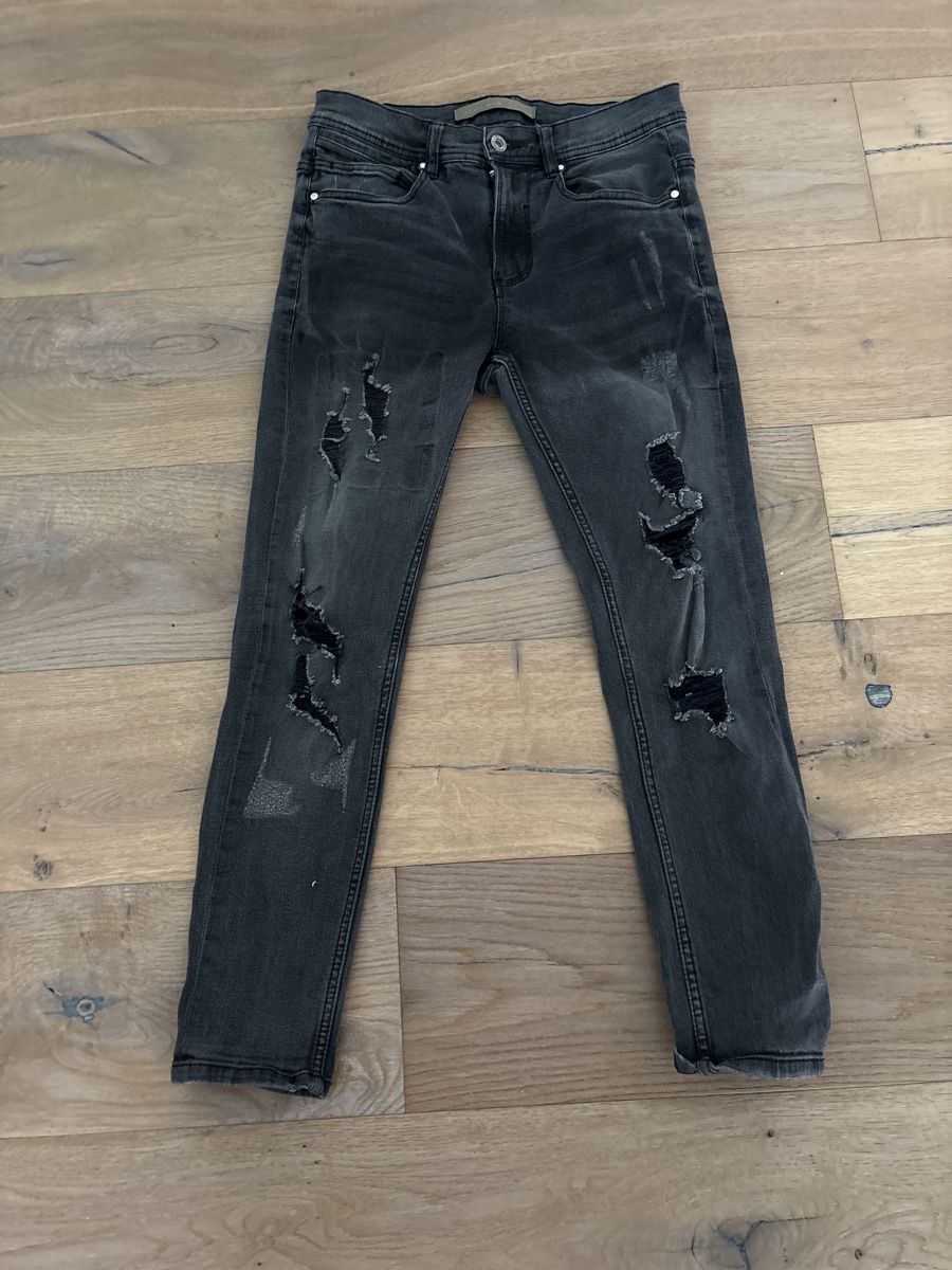 Jeans: Zara Man Jeans Destroyed Used Look Gr. 38 – Nuovo (secondo la descrizione) da Hendschiken venduto da Urania