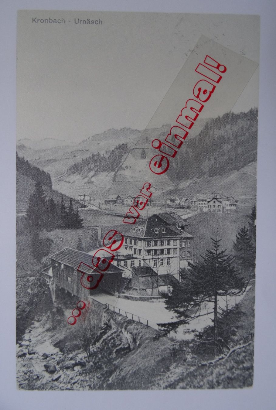Cartoline postali: Appenzell Urnäsch Kronbach anno dazumal – Usato da Safnern venduto da Wstussi
