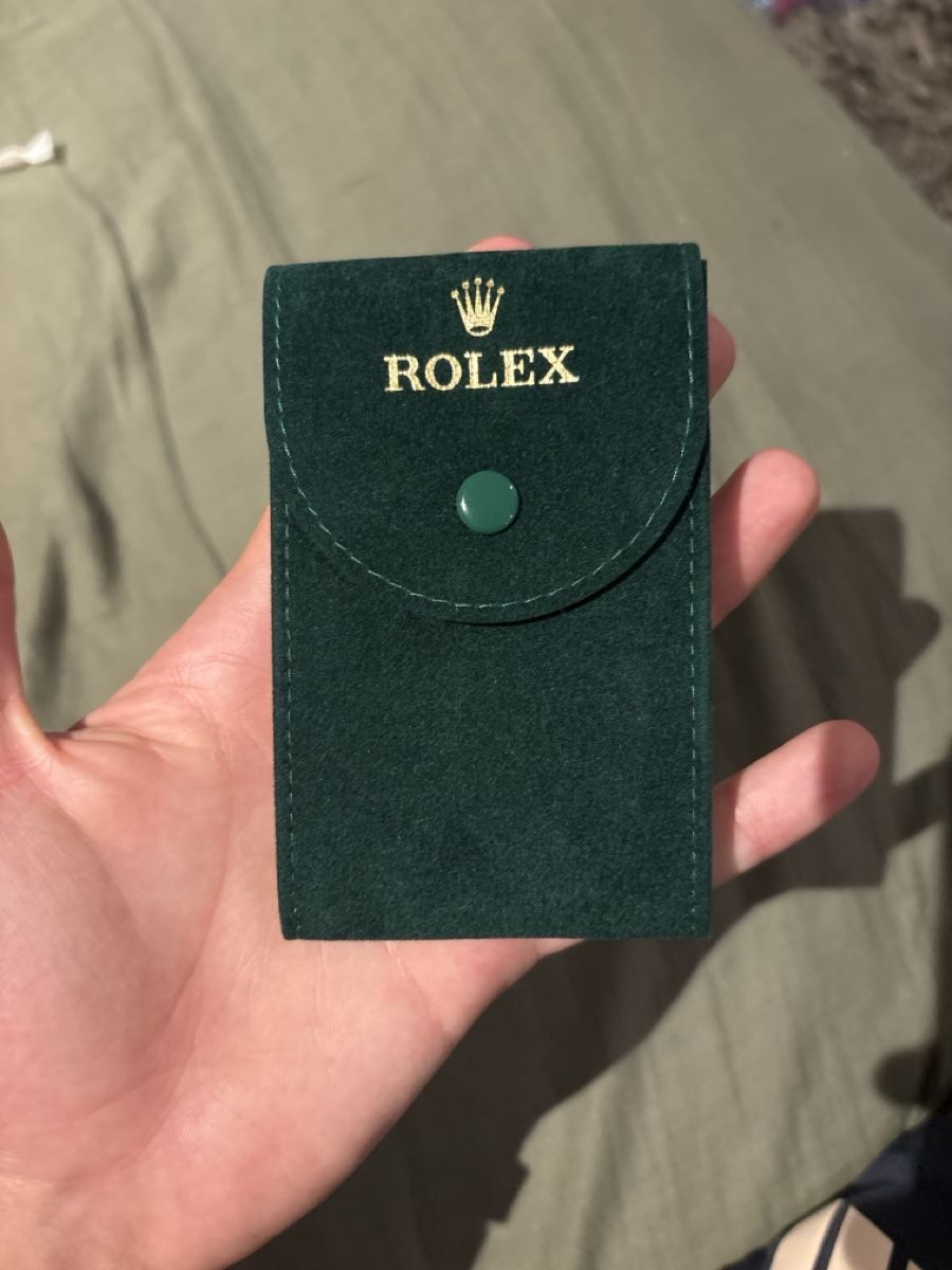 Rolex Orologi: Rolex Pouch Green as new – Nuovo e nell'imballaggio originale da Genève venduto da Watchaddict16