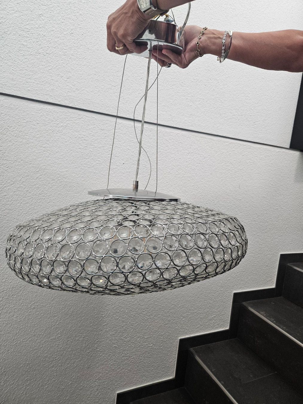 Kronleuchter & Deckenlampen: Schöne grosse Deckenlampe – Gebraucht aus Hochdorf von giu_qgz5 1
