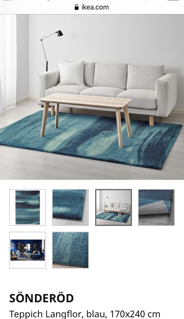 Ikea Tappeti: Ikea Sönderöd Teppich - Top Zustand – Usato da Winterthur venduto da TheLinda