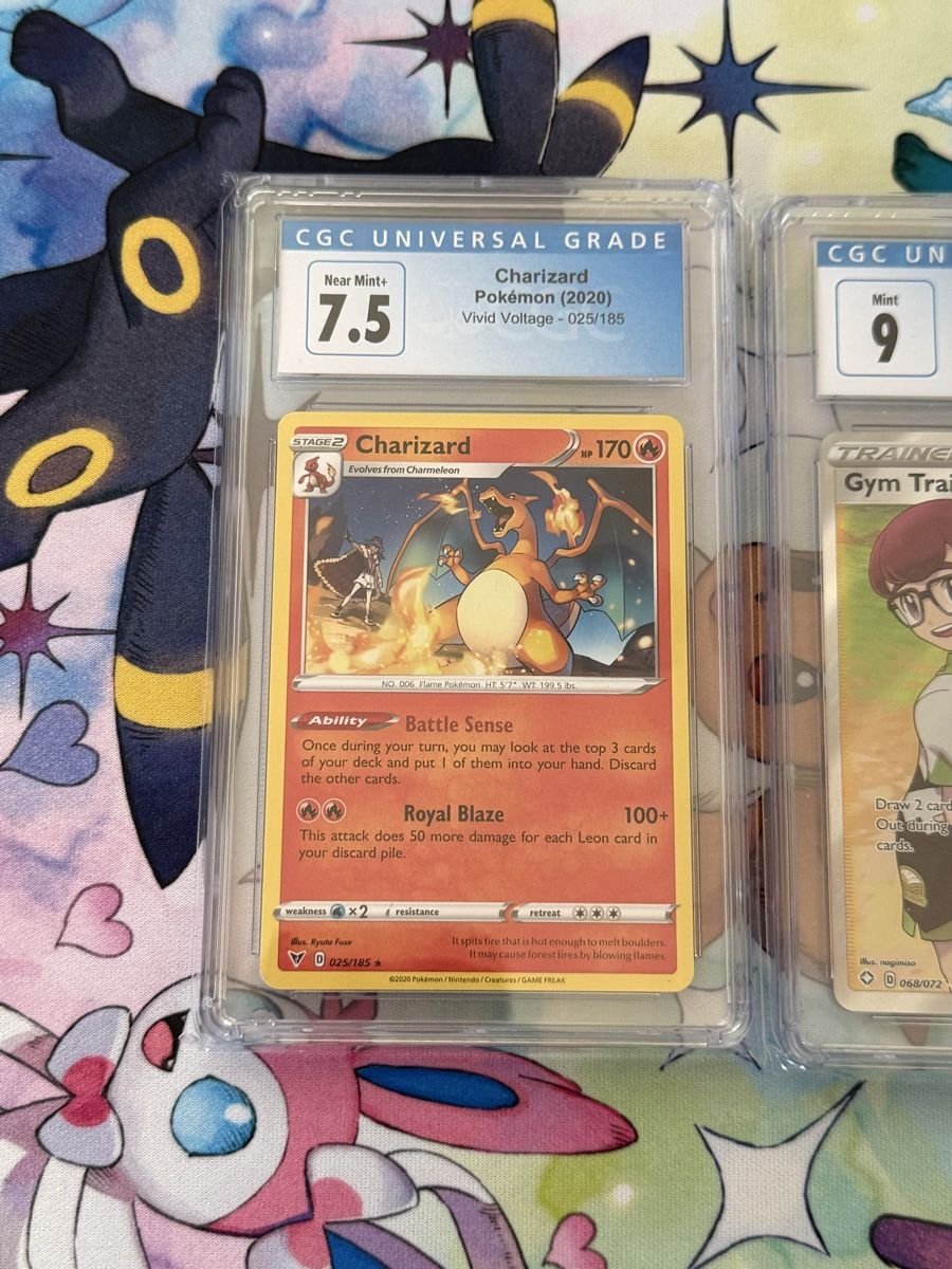 Pokémon Carte collezionabili: Pokémon - 2x cartes gradées - Charizard / Gym Trainer – Usato da Uvrier venduto da sauma85 1