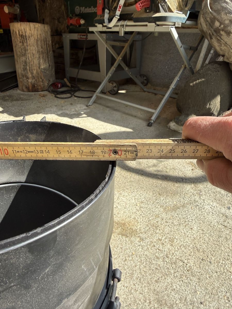 Cheminée: Kaminrohrbogen 0-90 grad.Durchmesser 200mm Neuwertig – Neu und originalverpackt aus Rohr b. Olten von -FaLu- 1