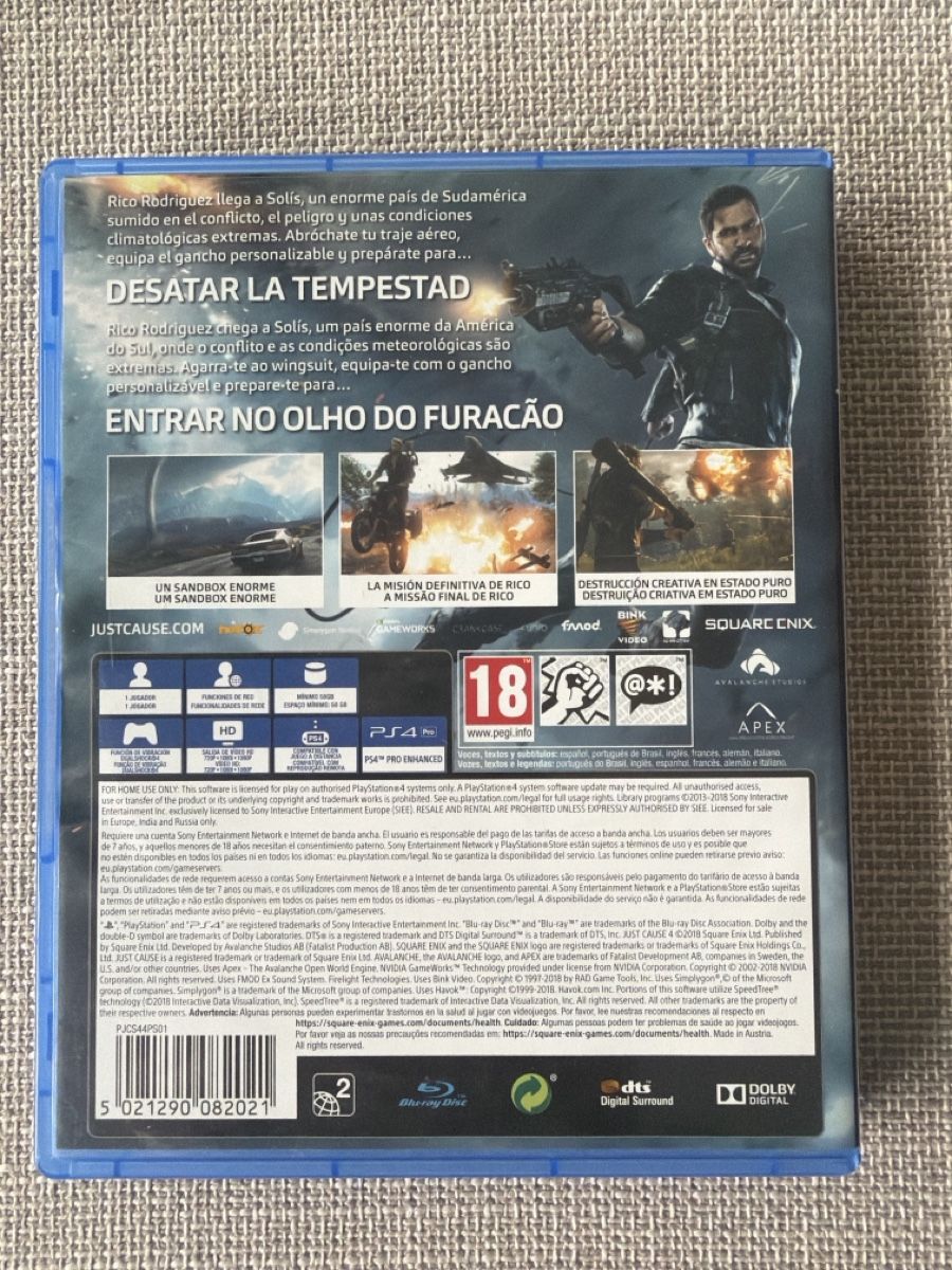 Giochi: Just cause 4 PS4 – Nuovo (secondo la descrizione) da Morges venduto da Igp10 1