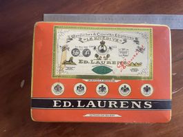 Vintage Ed. Laurens Zigarren Blechdose Schweiz