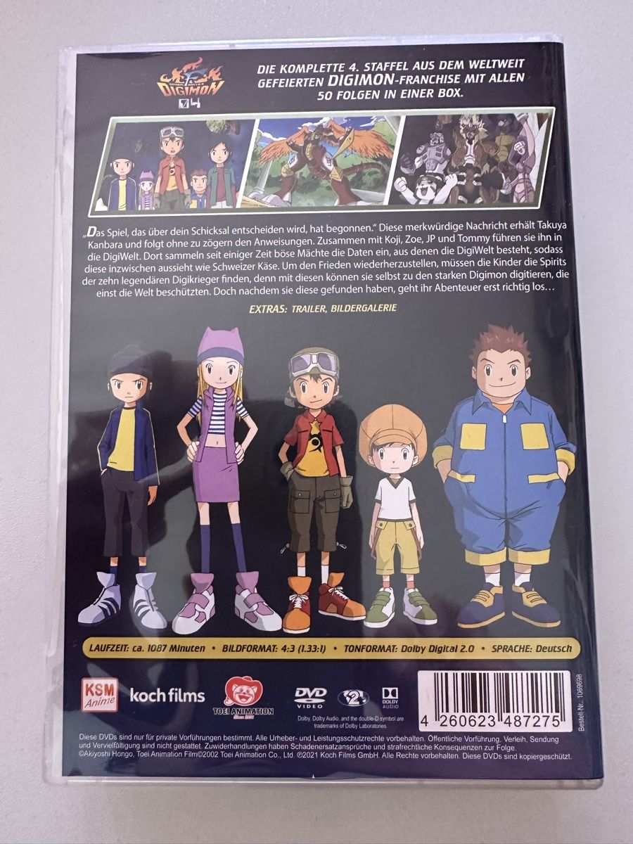 Tutti i DVDs: Digimon Frontier DVD Gesamt Edition – Nuovo (secondo la descrizione) da Vordemwald venduto da MoviesAndGames 2