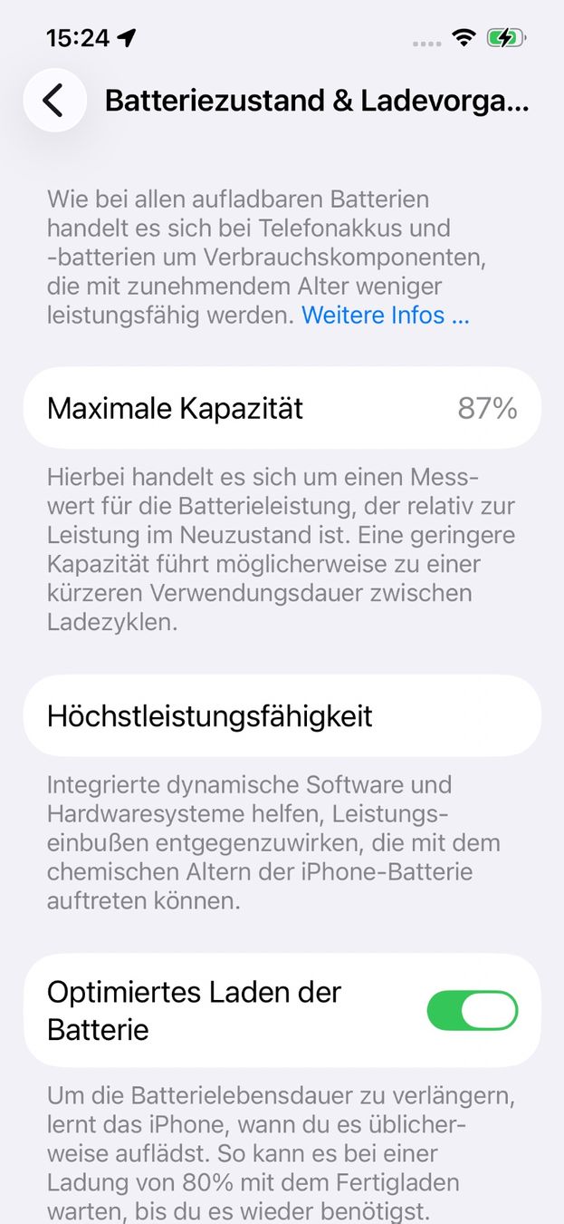 Apple Portables: iPhone 14 Midnight 128 GB schwarz – D'occasion à Liestal par KUBULI28 5