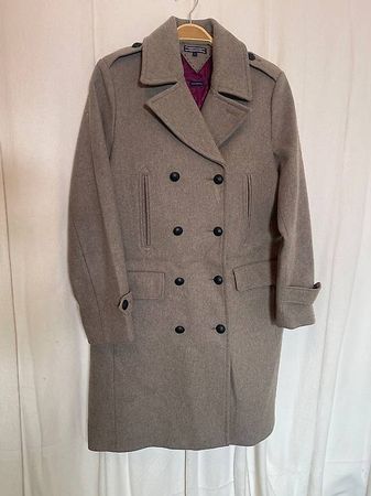 Tommy Hilfiger Mantel für Damen mit 70% Wolle, Gr. S