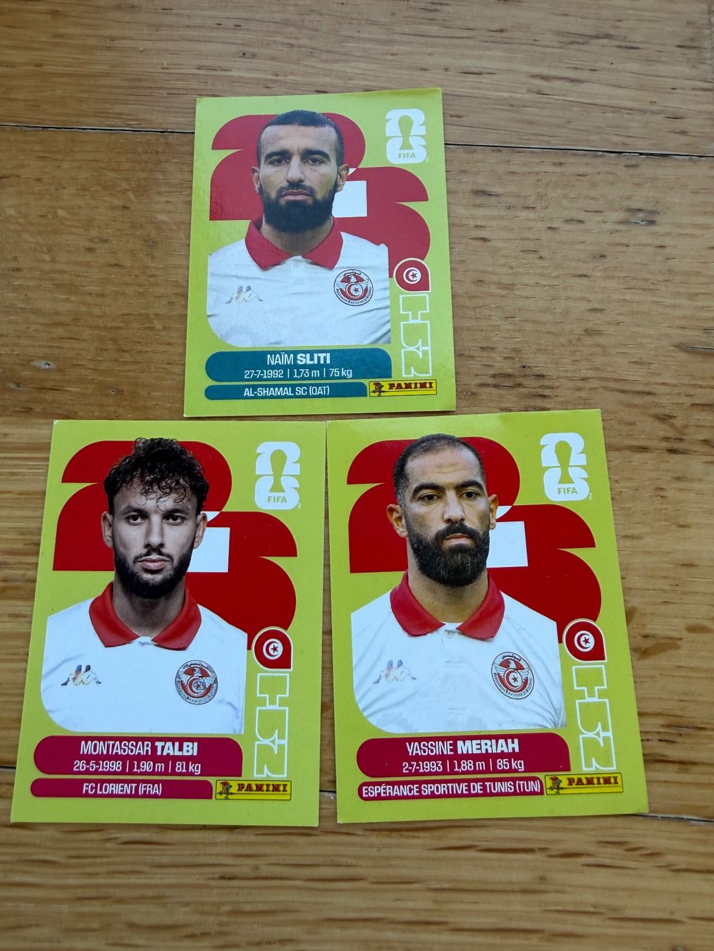 Panini Cartes à collectionner: Panini TUN 5,6,20 – Neuf (Voir description) à Zürich par bel5