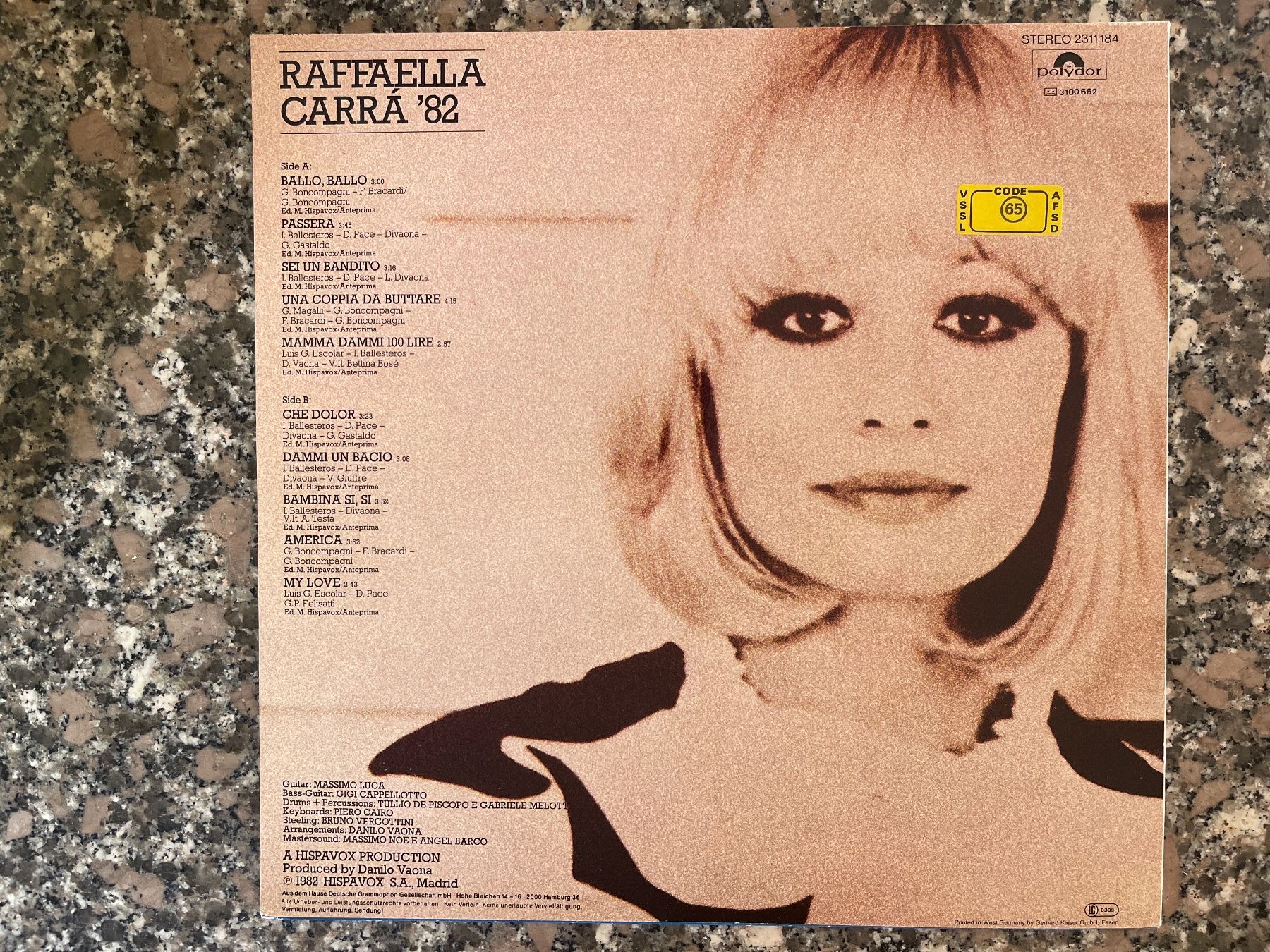 Dischi in vinile: P24/Raffaella Carrà - Raffaella Carrà – Usato da Frutigen venduto da Philippe_jsp 1