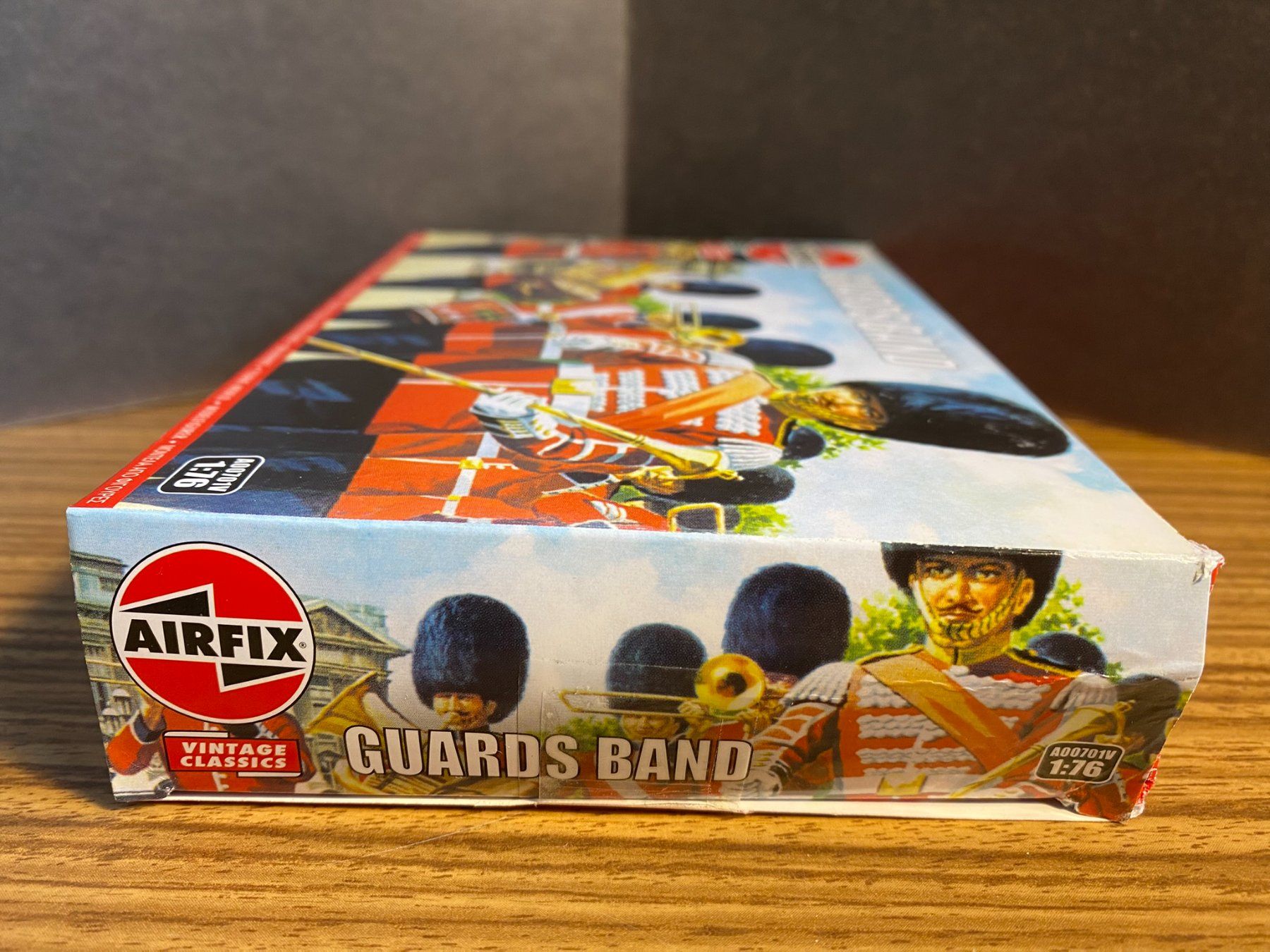 Airfix Statuette: Airfix Guards Band Modellfiguren 1:76 OVP – Nuovo e nell'imballaggio originale da Spiez venduto da Mlandcruiser 2