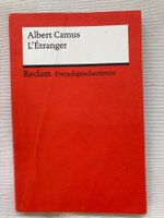 Albert Camus, L'étranger, Reclam