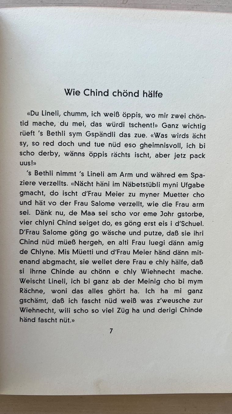 Libri: Chly Lüt von Anna Kling-Megert – Usato da Endingen venduto da chocosweet 5