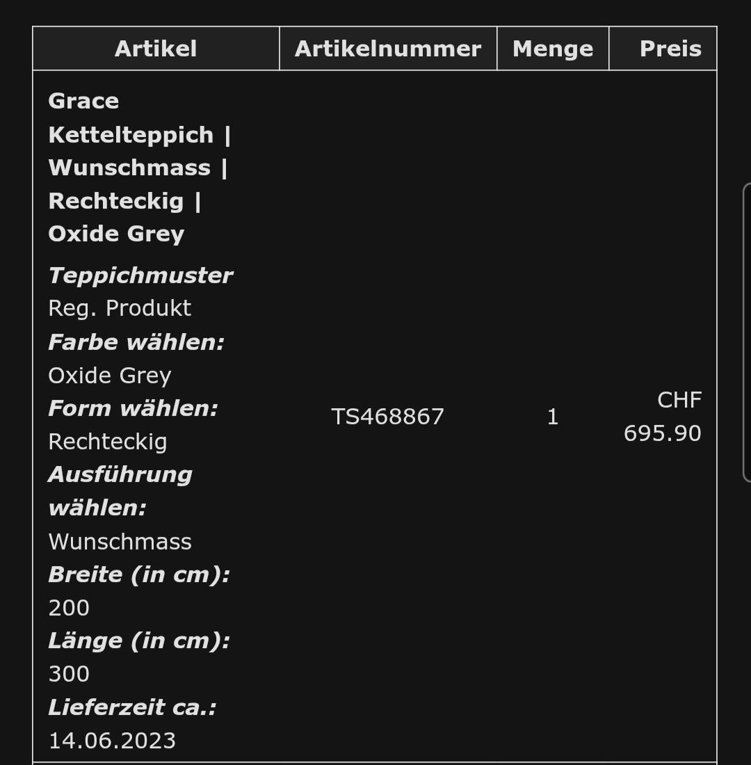 Tapis: Grace Kettelteppich – D'occasion à Vaduz par Muhii123 3