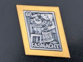 Basler Gold-Fasnachtsplakette 1968