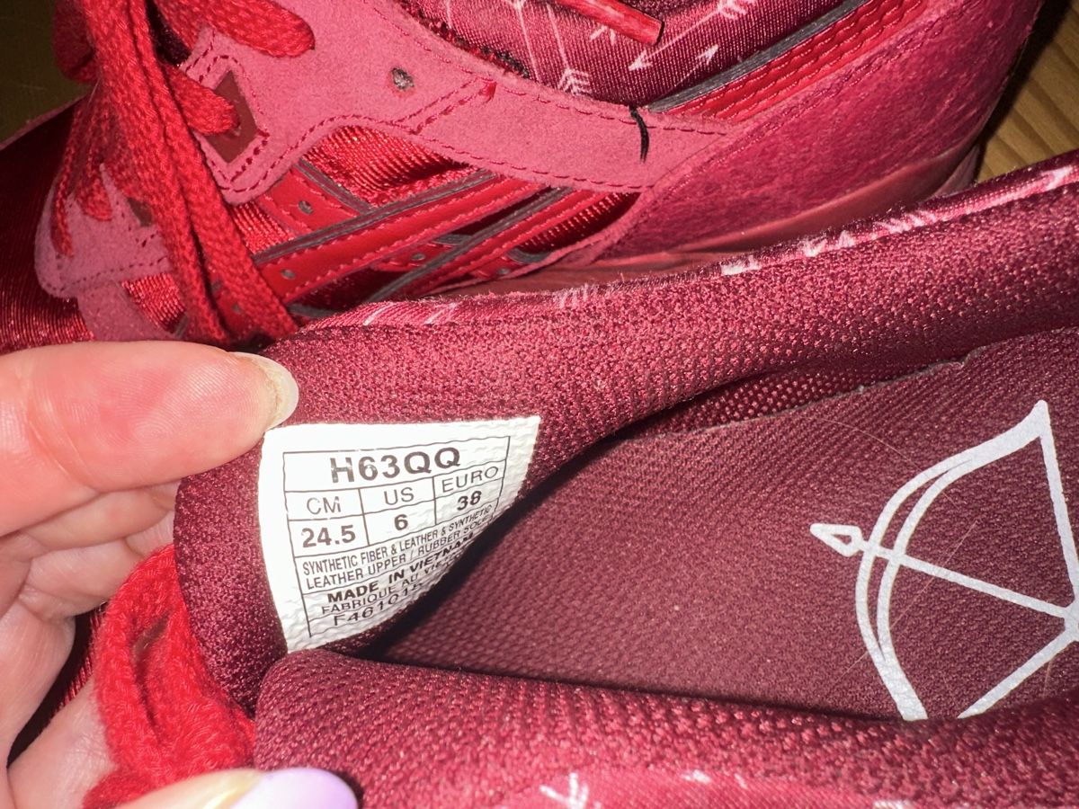 Asics Scarpe da donna: Asics Gel Lyte III Valentines Edition, Red, Gr. 38 – Usato da Engwang venduto da ang_qww8 3