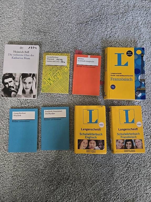Libri: Diverse Bücher Reclam, Langenscheidt – Usato da Uster venduto da cha_xv85