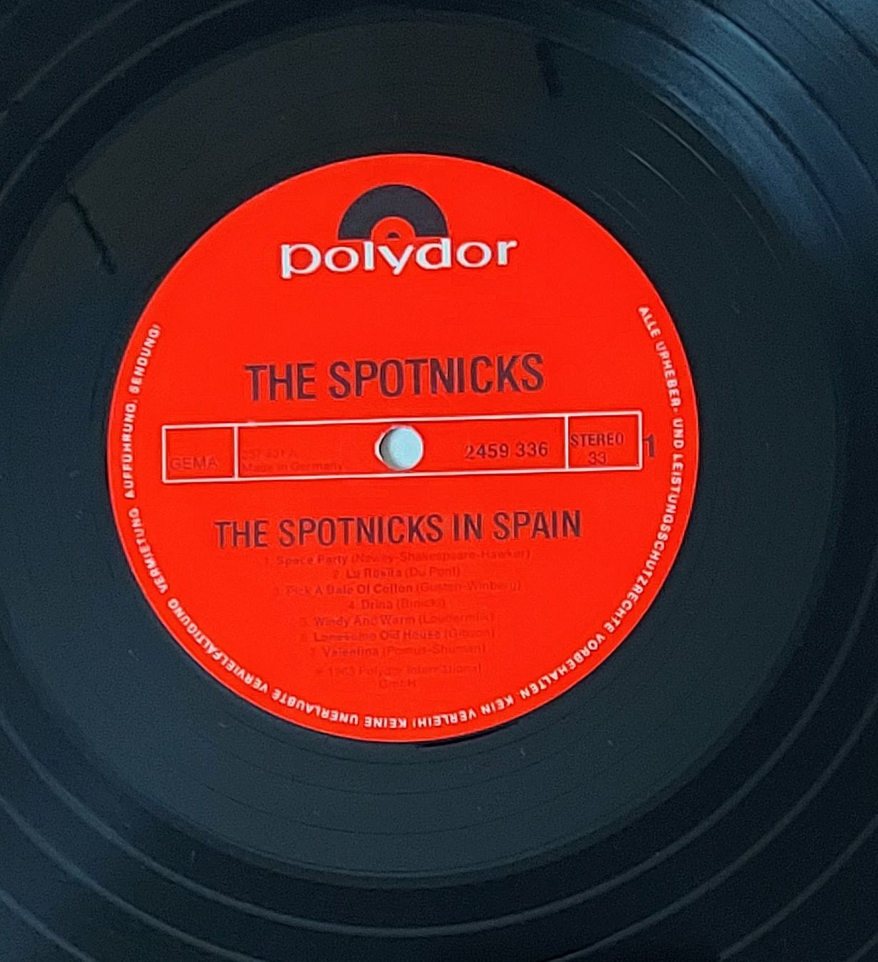 Schallplatten: LP - THE SPOTNICKS - IN SPAIN – Gebraucht aus Steckborn von Quo7 1