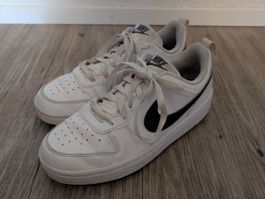 Nike Court Borough Low weiss/gün - Grösse 37.5