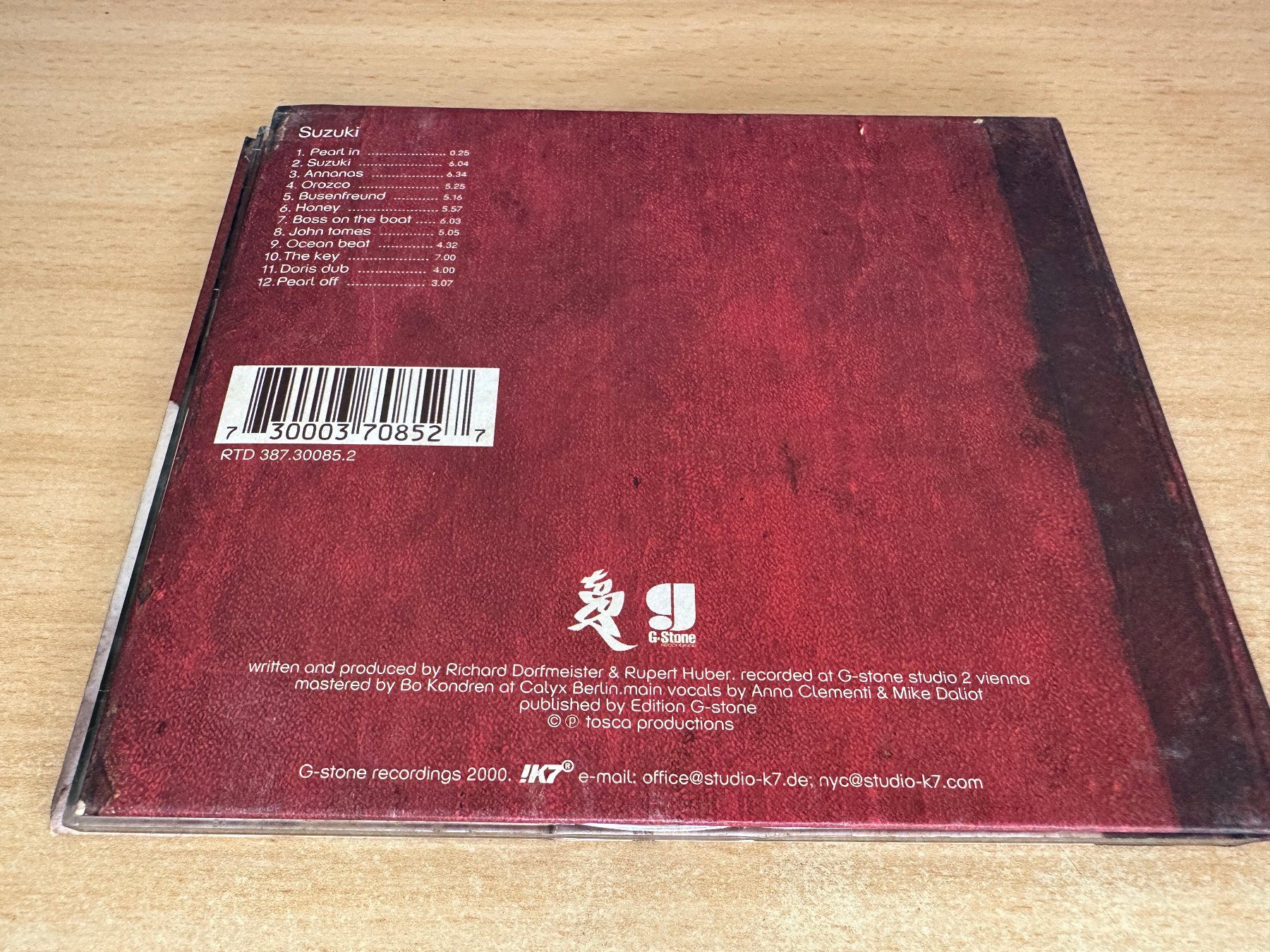 CD: Tosca – Suzuki – Usato da Rikon im Tösstal venduto da Alpenmutz 1