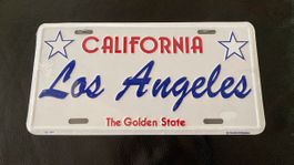 Los Angeles California US Nummernschild Deko