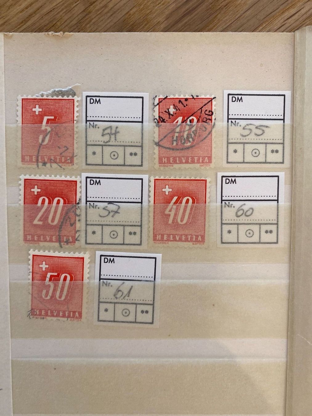 Alle Briefmarken: Alte Schweizer Briefmarken Lot Sammlung Wertziffern – Gebraucht aus Wil SG von Chefsugus 7