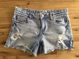 Jeans Shorts Mädchen, Gr. 146