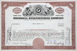 Rockwell Manufacturing Company - 1968