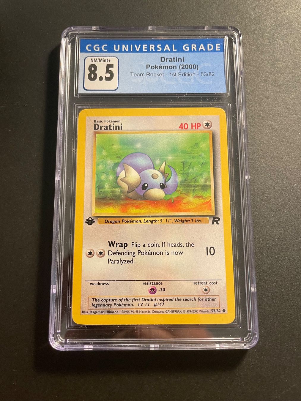 Pokémon Sammelbilder & Trading cards: Dratini Team Rocket 1st Edition CGC 8.5 – Gebraucht aus Zürich von pokemon_cards