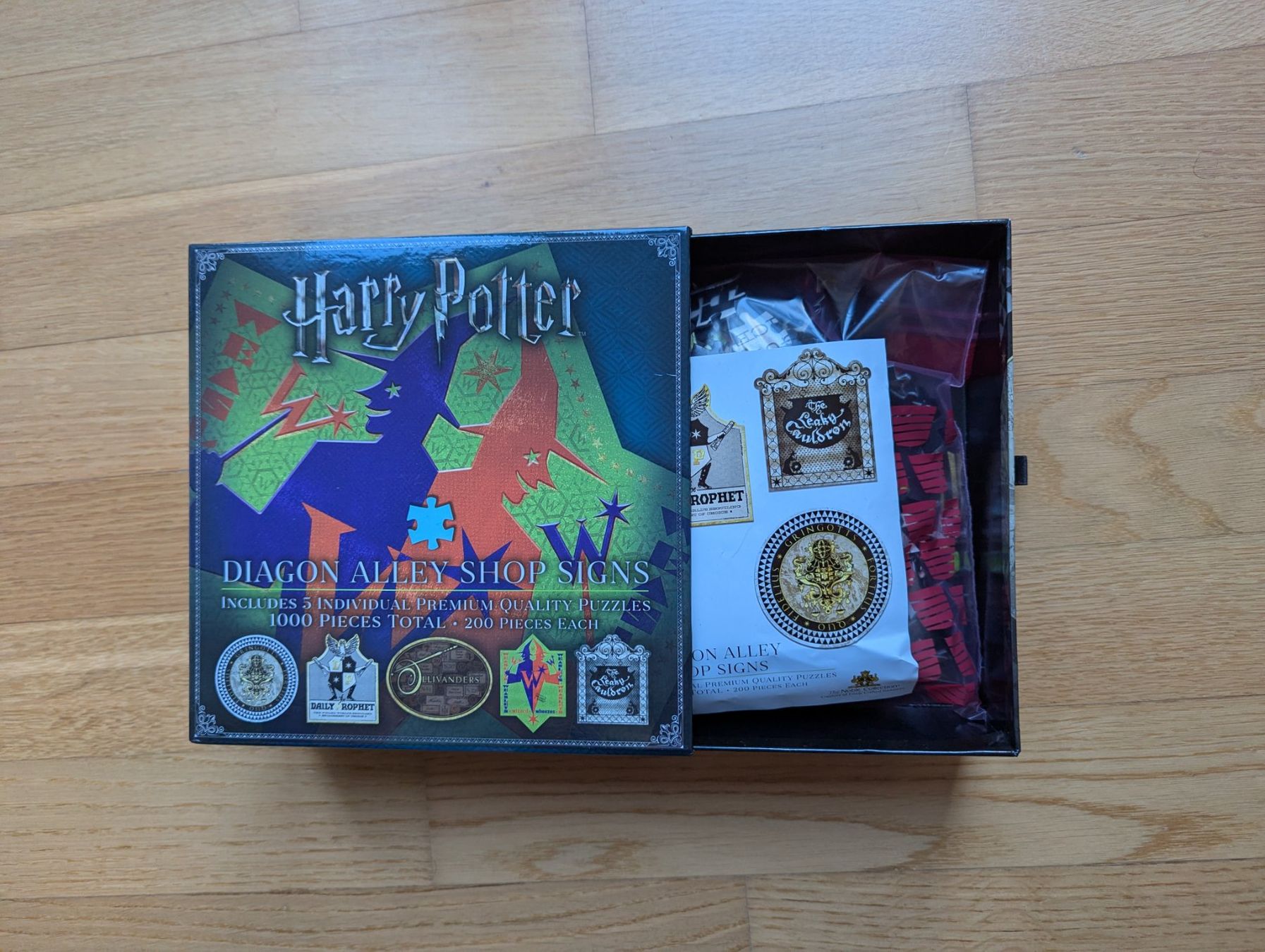 Puzzle: 3 Harry Potter Puzzles 1000 – Usato da Luzern venduto da lpgera 3