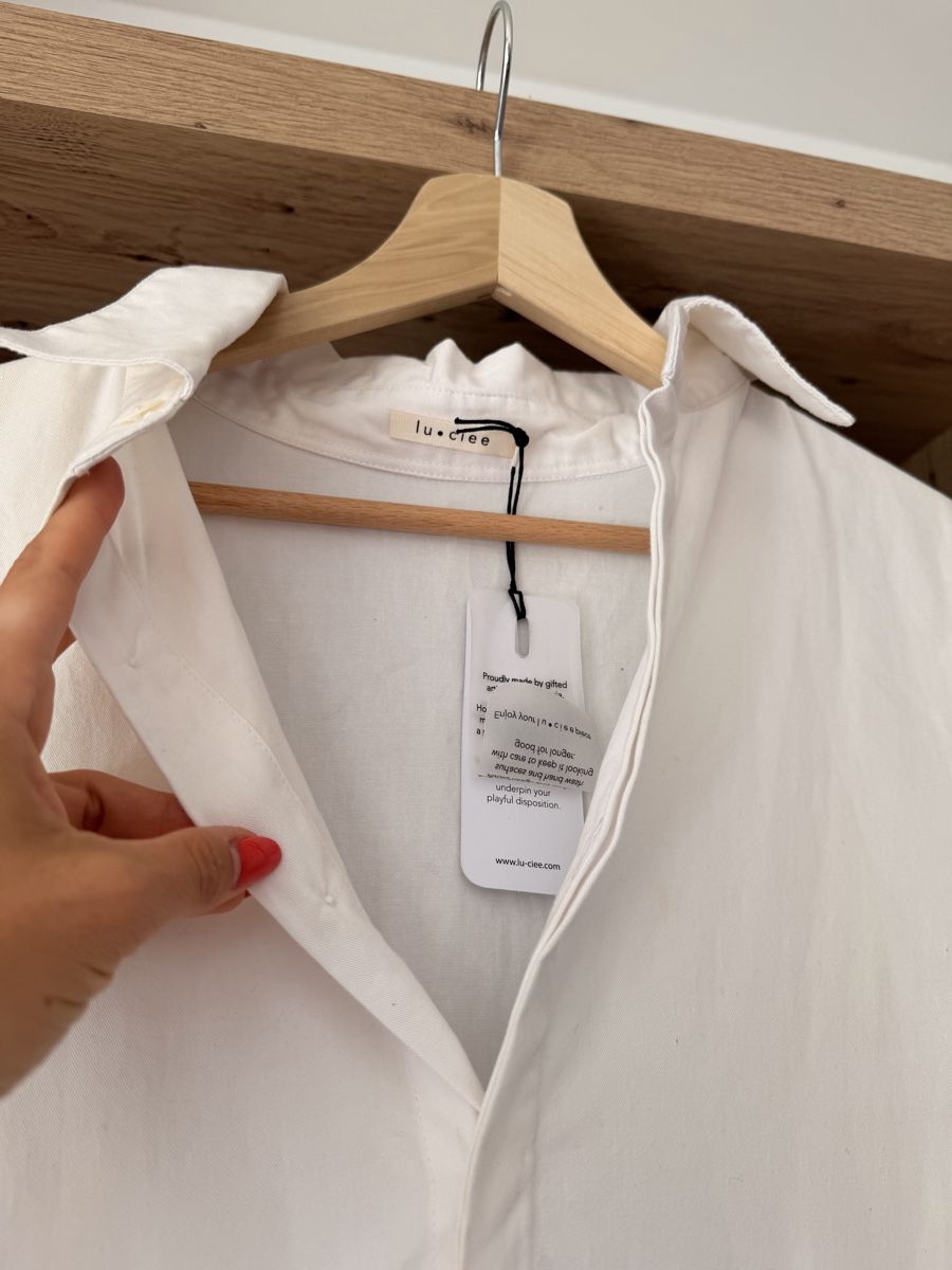 Vestiti: Robe chemise blanche S-M – Nuovo e nell'imballaggio originale da La Croix (Lutry) venduto da secondhandZara 2