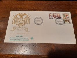 Rare Enveloppe Philatélique Krugersdorp Afrique du Sud 1980!