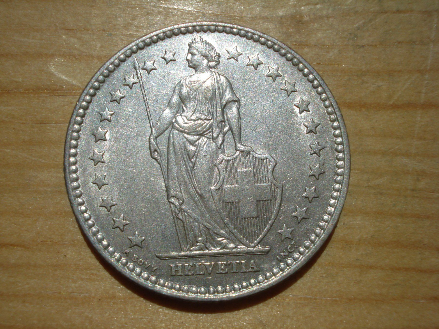 Tutti le monete: (H3) 2 Franken 1878 UNZ- – Usato da Erlach venduto da Net-Coins 1