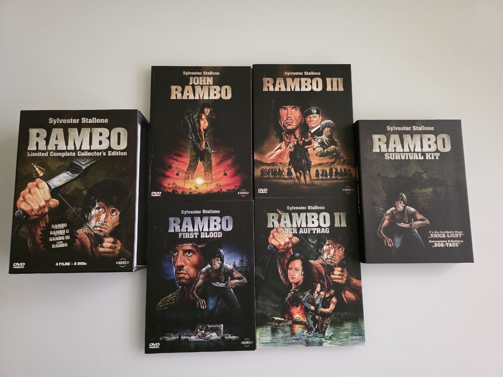 Alle DVDs: Rambo Limited Complete Collector's Edition DVD Box Set – Gebraucht aus Alberswil von mario889 2