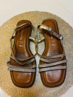 Sandali Tamaris da donna argento con strass misura 39