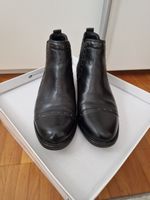 Schwarze Chelsea-Boots, Gr. 36, neuwertig