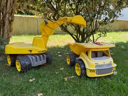 BIG Power Worker Maxi-Digger und Maxi-Truck