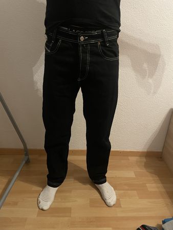 Picaldi Herren Jeans, Grösse 30/30 schwarz😎