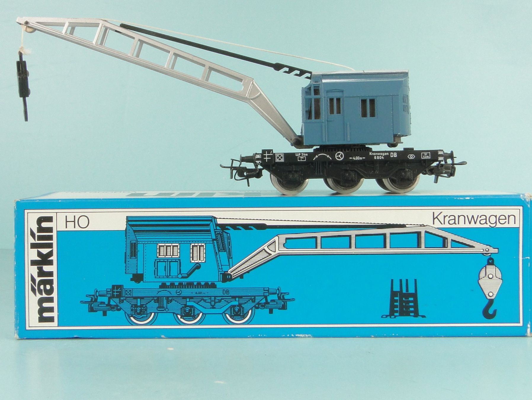 Märklin Modellini di ferrovie: Märklin 4611 Kran, Neuwertig – Usato da Bülach venduto da cann11